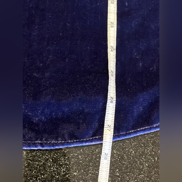 anthropologie Suri Velvet Sapphire Blue-purple Racer back Tank/SZ. Small - Picture 11 of 12